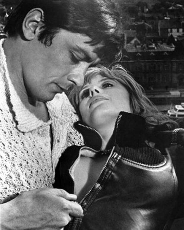 Марианна Фейтфулл и Ален Делон. Фото / Marianne Faithfull and Alain Delon photo