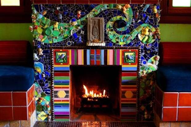 Идеи из осколков посуды