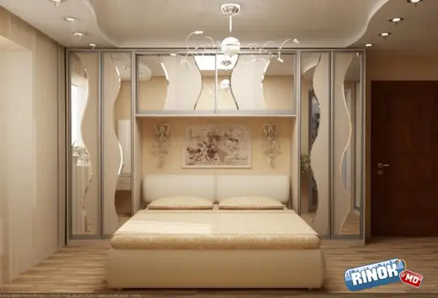 Спальня Со Шкафом Дизайн Фото
