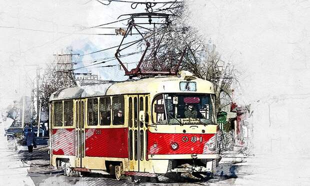 В Орле частично запущено трамвайное движение после метели