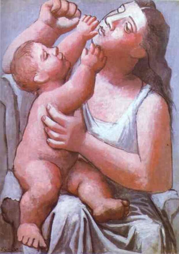 Пабло Пикассо. Мать и ребенок. 1922 год