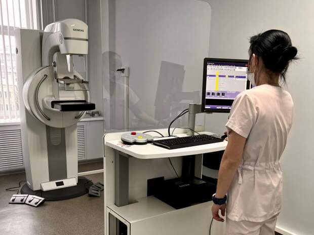 Почти 1,5 тысячи исследований проведено с начала года на новом цифровом маммографе в клиническом диагностическом центре