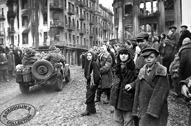 Город Винница. Март 1944 года. Сразу после освобождения от нацистов