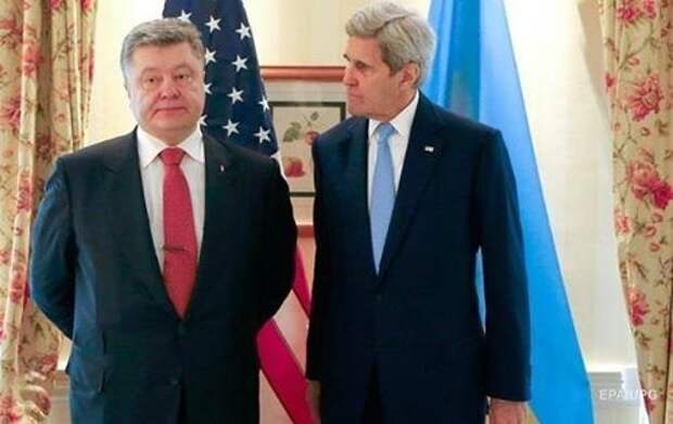 Порошенко, Керри|Фото: