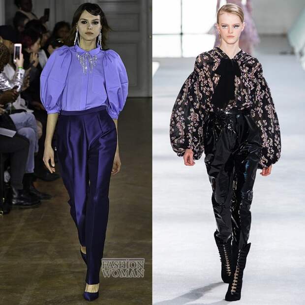 Модные женские блузки осень-зима 2019-2020: основные тренды фото №16