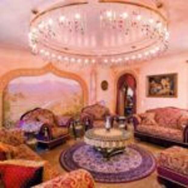 Гостиная комната в арабском стиле