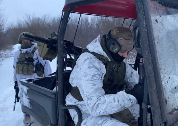 Военнослужащие подразделения специального назначения группировки войск «Запад» уничтожили живую силу ВСУ на Купянском направлении