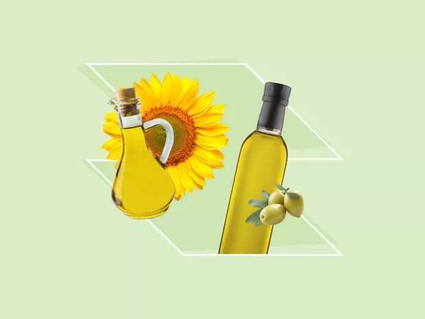 Какое масло полезнее: оливковое или подсолнечное / И в чем их главные отличия