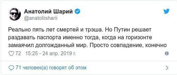 Шарий твиттер