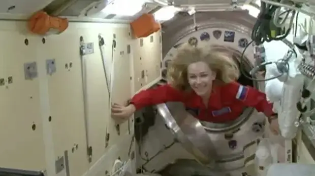 Актриса Пересильд рассказала о впечатлениях от полёта на МКС