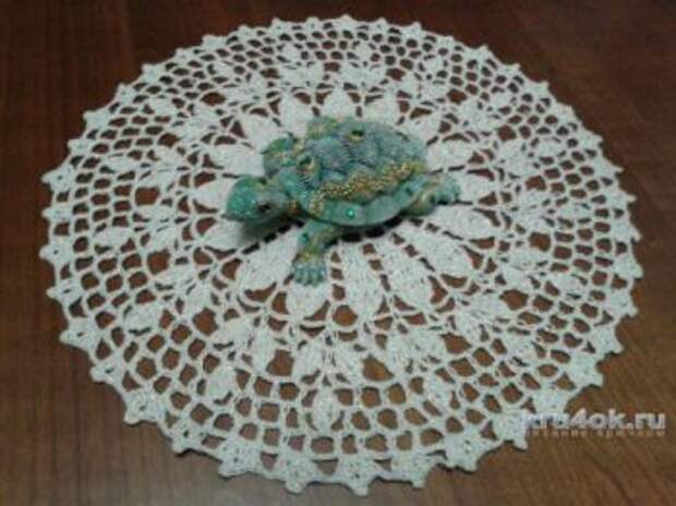 Схема салфетки вязания крючком Схема салфетки вязания крючком