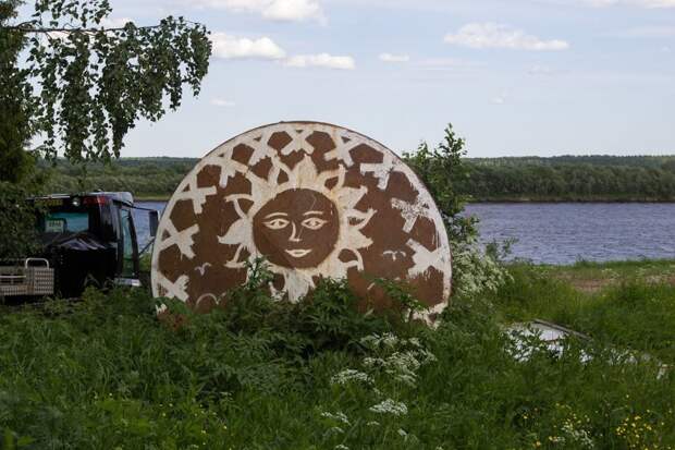 Архангельская область (скалы в Голубино) путешествия, факты, фото