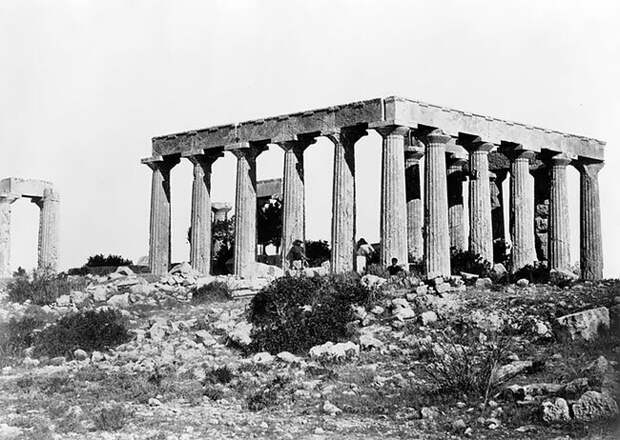 Храм Ники Аптерос, Греция, 1850-1880 интересно, исторические кадры, исторические фото, история, ретро фото, старые фото, фото