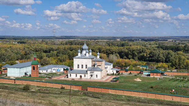 Кременской Вознесенский мужской монастырь под Волгоградом