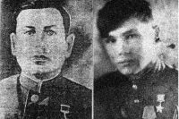 Емельян Лукич Сокол (слева) и Григорий Сокол (справа)