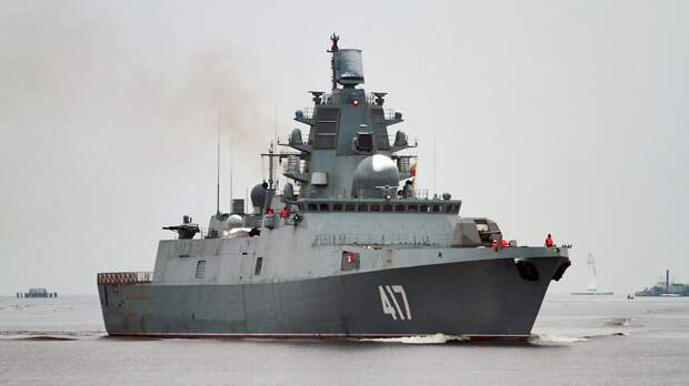 Фрегат Адмирал Горшков бросил якорь в алжирском порту