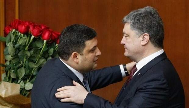 Владимир Гройсман, Петр Порошенко