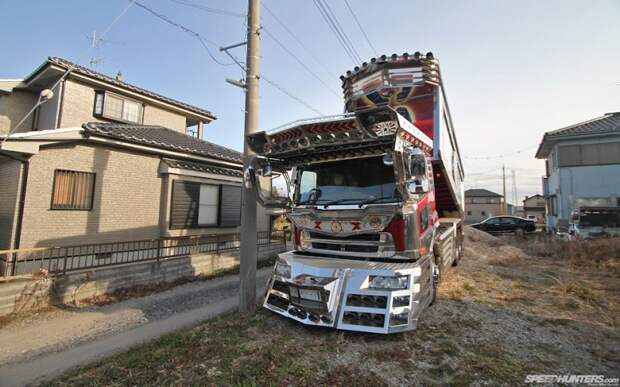 Decotora - тюнинг грузовиков в Японии Декоторо, грузовик, самосвал, тюнинг, япония