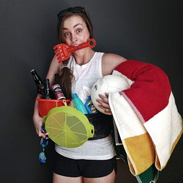 Going To The Beach? Perfect Let Me Just Grab Every F***ing Thing My Kid Needs