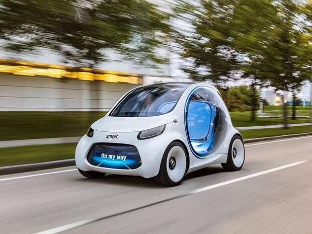 smart fortwo лишили руля и педалей