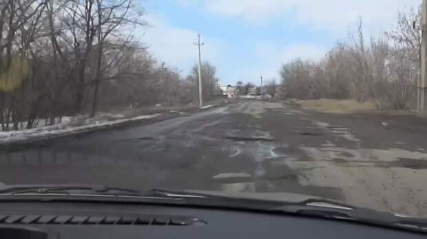 Сошёл снег, а с ним и наши дороги