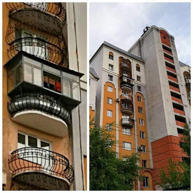 Моменты, когда крутость жилья просто зашкаливает балконы, крутость. архитектура, строительство, фасад