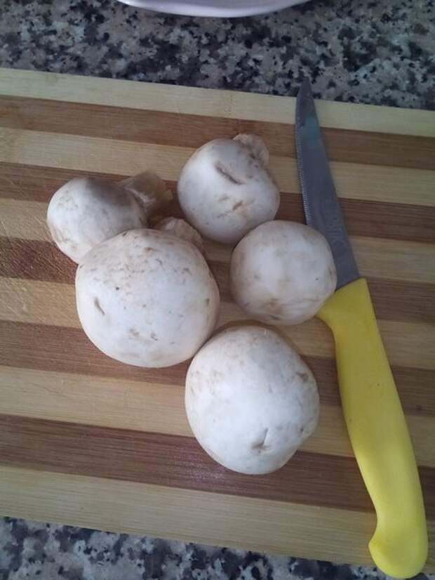 моем, чистим овощи, грибы