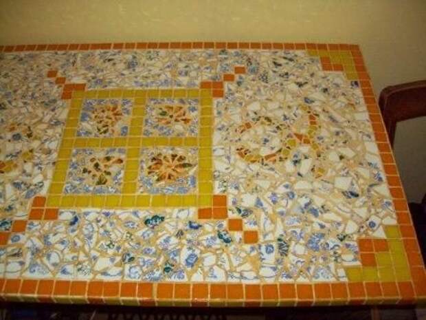 Идеи из осколков посуды