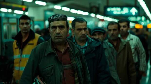 Русские за это ещё и платят. "Высший уровень" работы мигрантов. Только посмотрите