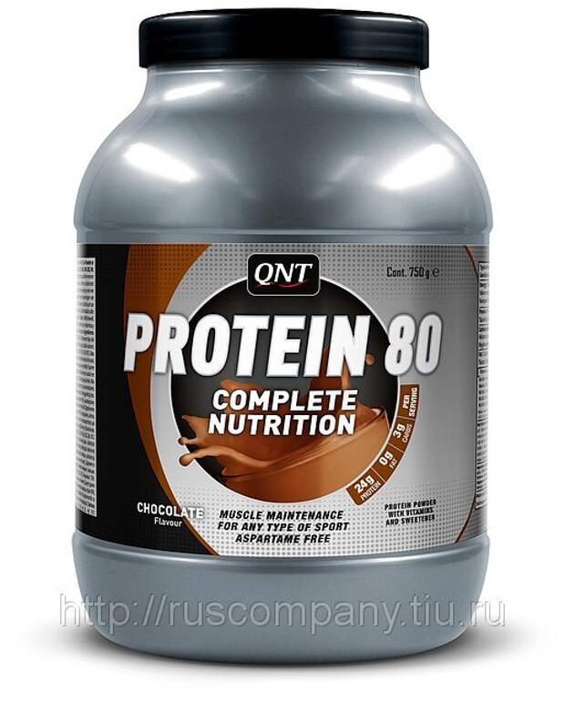 QNT Протеин 80 со вкусом капучино QNT Pro 80 купить в интернет-магазине, цена