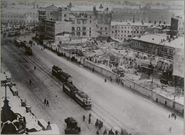 Как сносили Москву в 1930-е годы? Исчезнование старой Москвы в кадрах. #80