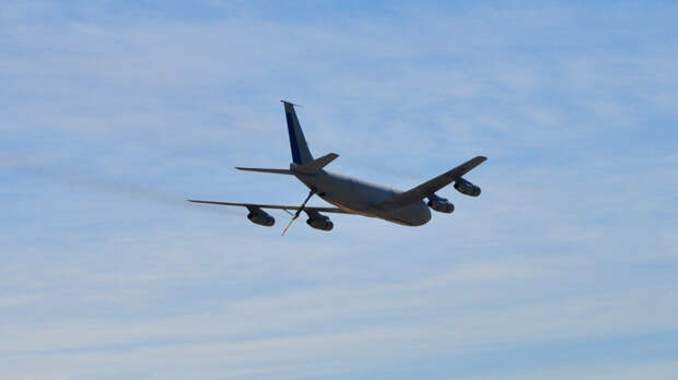TWZ: в Британию прибыл изрешечённый американский самолёт-дозаправщик KC-135