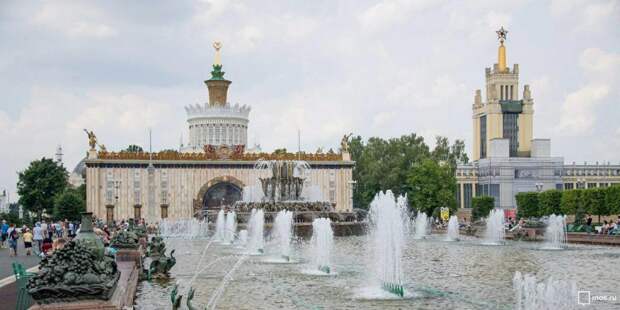 Собянин открыл сезон фонтанов в Москве / Фото: mos.ru