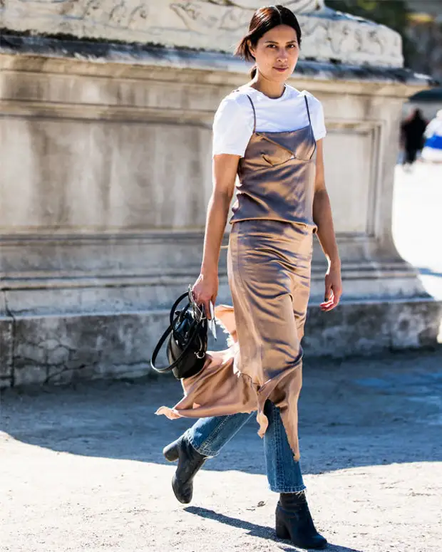 С чем носить длинный сарафан – модные советы
