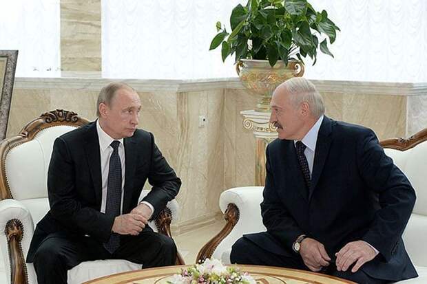 С днем рождения российского лидера поздравил президент Беларуси. Фото: пресс-служба президента