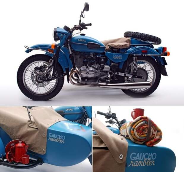 Ural Gaucho Rambler байк, мото, мотоцикл, мотоцикл с коляской, мотоцикл урал, спецверсия, урал, экспорт