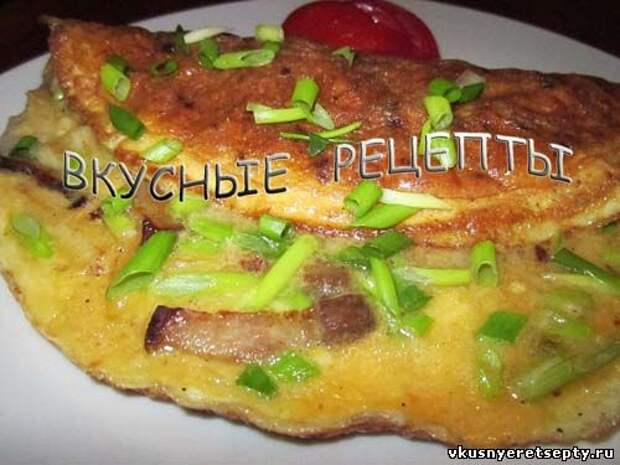 Омлет с беконом