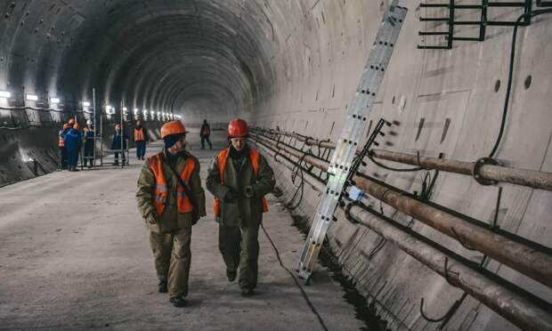 Строительство метро/ mos.ru