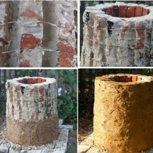 тандыр своими руками из кирпича фото