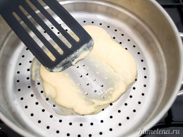 Шпецле с сыром и ветчиной — 5 шаг
