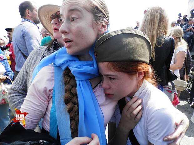 Да, в Киеве старались испортить праздник. Фото Полины Орловской