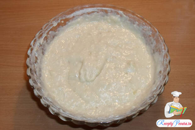 Добавляем муку 