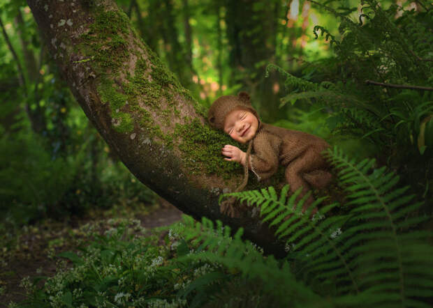 Младенцы становятся обитателями волшебных миров благодаря фантазии фотохудожницы Эфа Миллеа, в мире, дети, милота, младенцы, фотограф, фотошоп