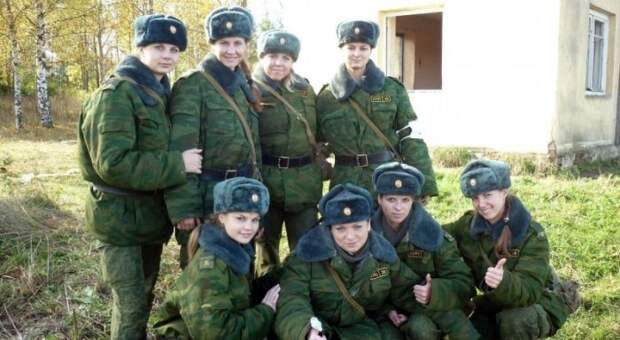 Девушки в силовых структурах нашей страны