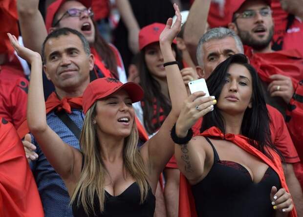Албания  Euro2016, ЧЕ 2016, девушки, евро2016, спорт, футбол
