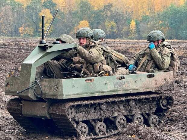 Наземные РТК «Омич» в боевых условиях