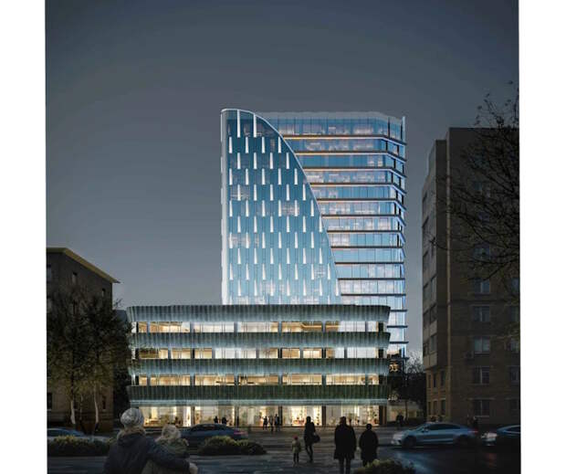 Рендер объекта. Фото: пресс-служба Комплекса градостроительной политики и строительства города Москвы