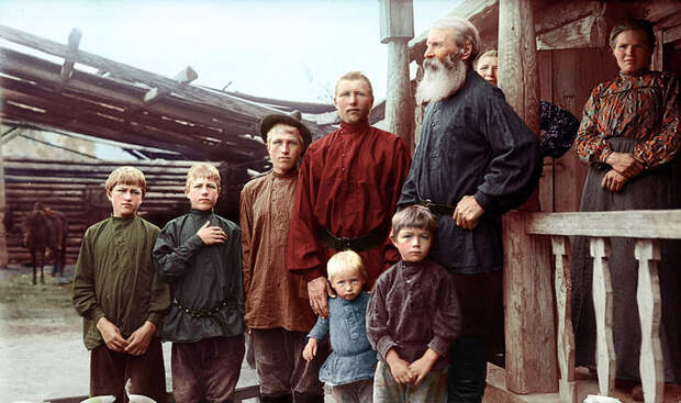 11 раскрашенных исторических фотографий о русских людях (1900-1965)