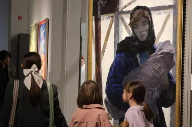 В Москве открылась выставка работ студии военных художников им. М.Б.Грекова