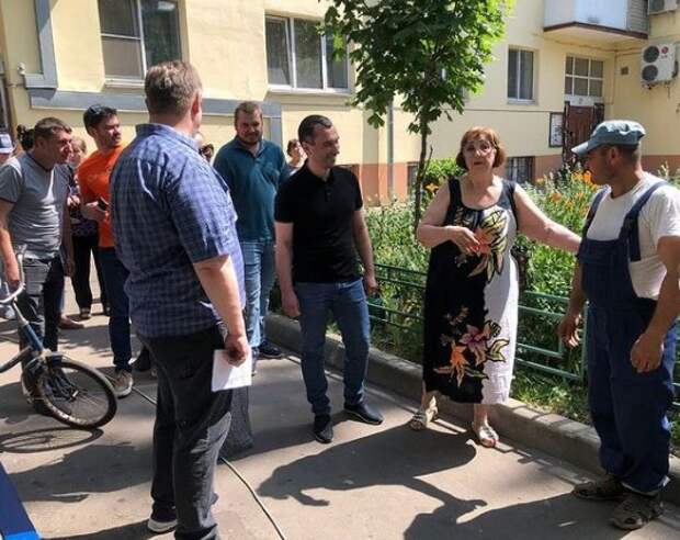 В районе Аэропорт состоялся субботний обход